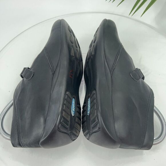 Wolky Bia Chelsea Ankle Boots Women's 39 8 Black Leather Booties Wedge - Picture 8 of 14